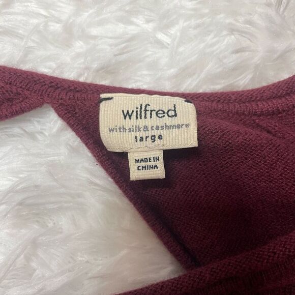 Club Monaco Sweater Womens Large Pullover Silk Cashmere Open Back Long - Picture 2 of 10